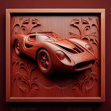 3D модель Ferrari 246 SP (STL)